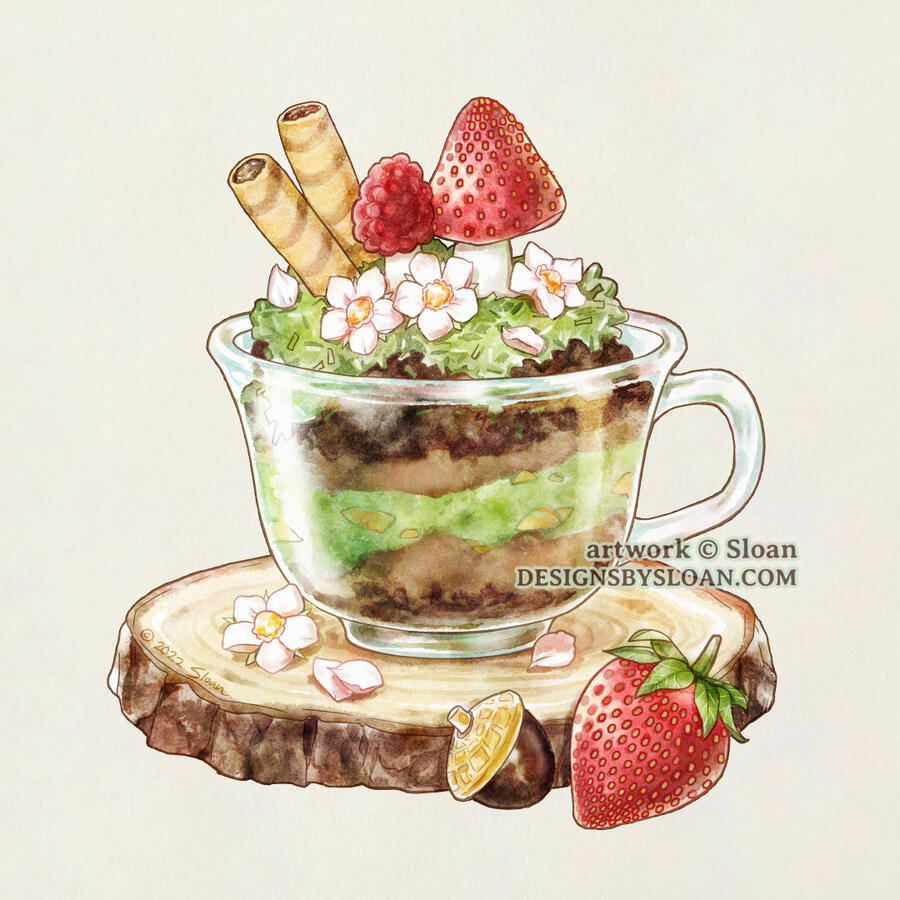 Woodland Tea Cup Parfait, 2022