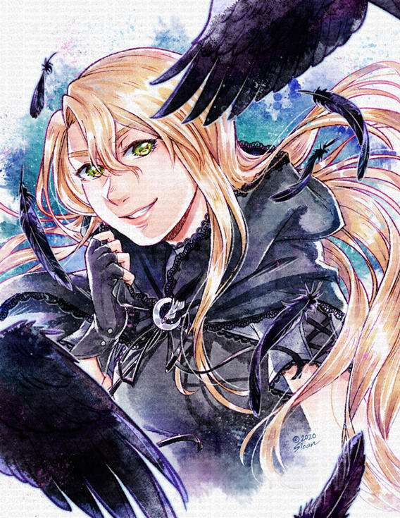 Commercial-use commission for Anadia-chan for her comic "Chasing Stars", 2020 Commercial-use commission for Anadia-chan for her comic "Chasing Stars", 2020